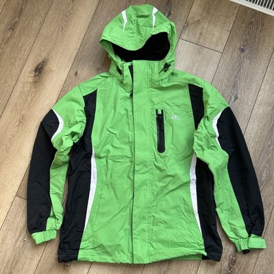 Men s Titan Trespass Ski Jacket Size M Green Black TP75