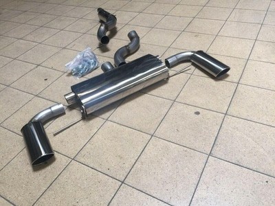 Audi TT 8J Quattro Auspuffanlage Sportauspuff Edelstahl 3 Zoll