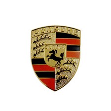 Porsche Hood Handle Crest - All 356s 50-65 644-559-210-00 64455921000 Porsche Hood Handle Crest - All 356s 50-65 644-559-210-00 64455921000