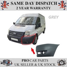 Front Bumper Corner Left With Fog Hole For Ford Transit MK7 6C1117K937AD5ZCT