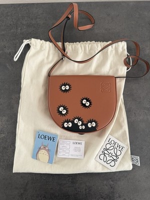 Loewe x Studio Ghibli Totoro Soots Small Leather Heel Pouch Rare