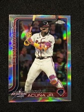 2025 Topps Chrome Update #ASGC-15 All-Star Refractor - Ronald Acuna Jr. BRAVES