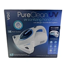NEW SEALED Ionvac Pure Clean UV Sanitizing Handheld Vacuum Vac MODEL #7689