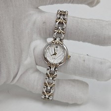 Armitron Now Diamond 75/2345 Quartz Two Tone Women's Watch Sz. 7" New Battery