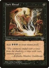 Dark Ritual - MtG Mirage - Common NM 1996