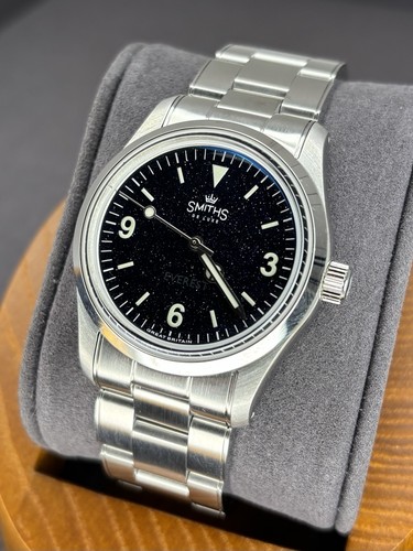 Smiths Everest Aventurine Dial 500 LE Silver Jubilee 36mm Timefactors PRS-25 USA