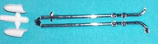 50 Ford Convertible - Lake Pipes- Amt T353 Model Kit Parts Lot