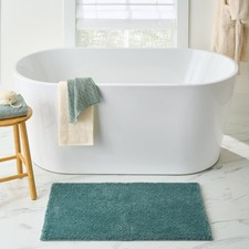 Better Homes  Gardens Ultra Soft Polyester Bath Rug, 20"x34", Green River