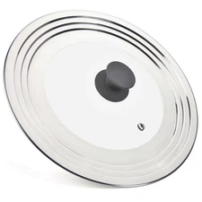 Best Universal Lid for Pots Pans and Skillets - One Fits All 8.25-12 Inch Frying