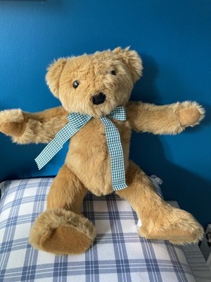 GELENK-TEDDYBÄR GOLDENES PLÜSCHTIER - GELENKIGE POSIERBARE GLIEDMASSEN - ca. 11 Zoll