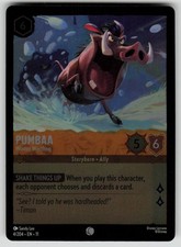 Pumbaa - Winter Warthog Cold Foil Common Winterspell 4/204 Lorcana NM