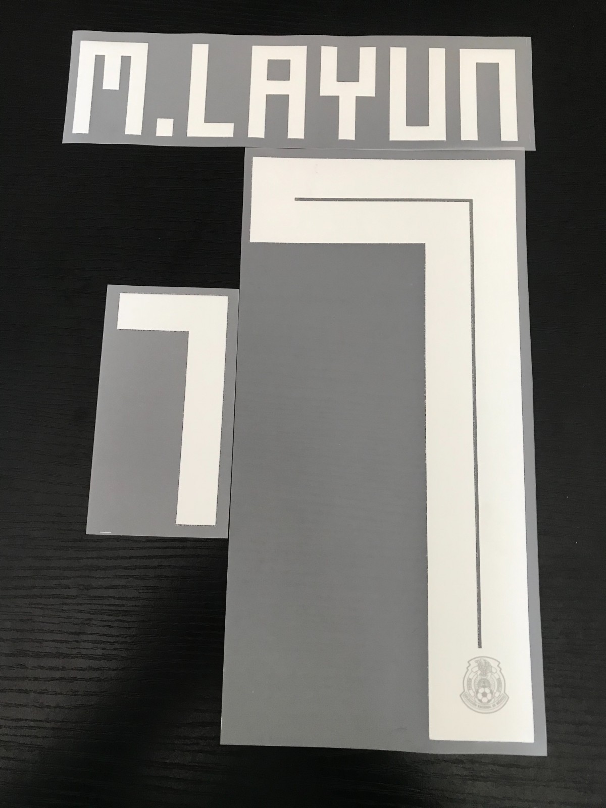 Mexico 2018 Miguel LAYUN Player Size Soccer Shirt Nameset Name Number ID Print