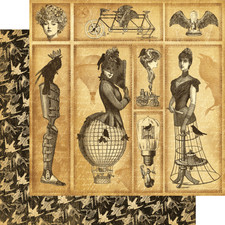 ~RETIRED~Graphic45 TIME WARP (1 PC) 12x12 DOU...