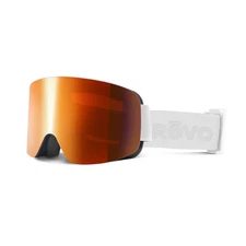 Revo X Ski Snowboard Goggles Bode Miller #9 White Ornge 2 Lens 7036 09 POG $299