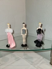 Lot of 3 Hallmark Keepsake Collectors Series Ornament Barbies. Check Description
