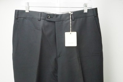 Zanella Sartoriale Blue Cotton Wool Mens Pants Trousers Sz 50 EU NEW