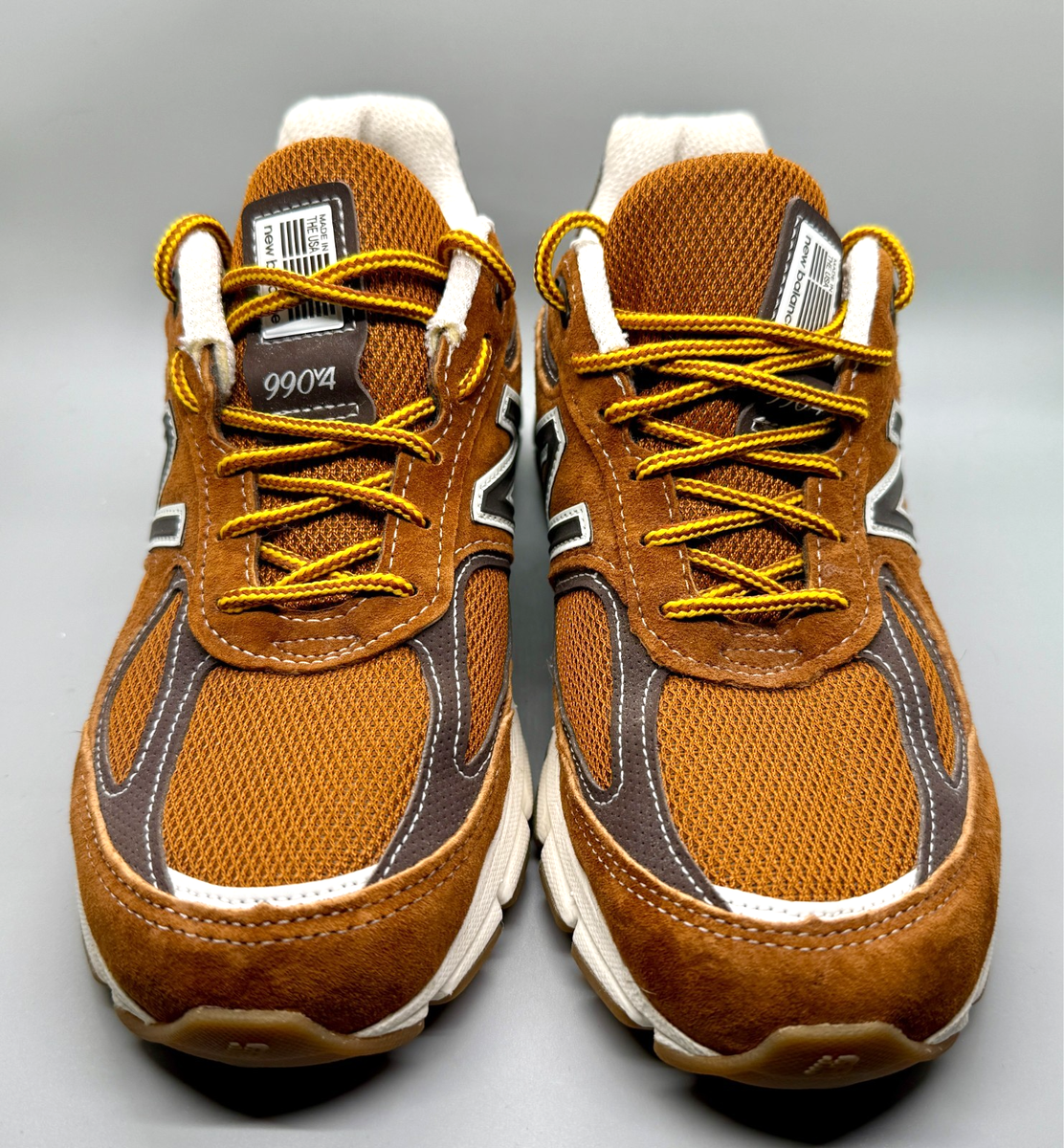 Women's New Balance NB 990 V4 LL Bean Brown Running Shoe Sneaker