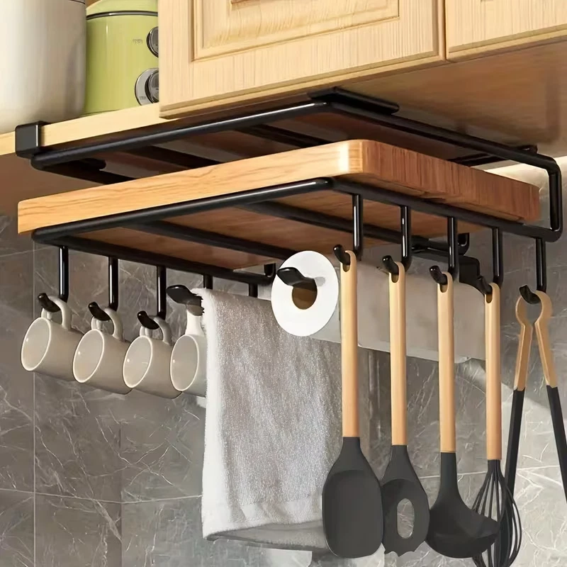 5-Tier Cabinet Organizer Shelf – No Drill Stainless Steel Kitchen Storage Rack