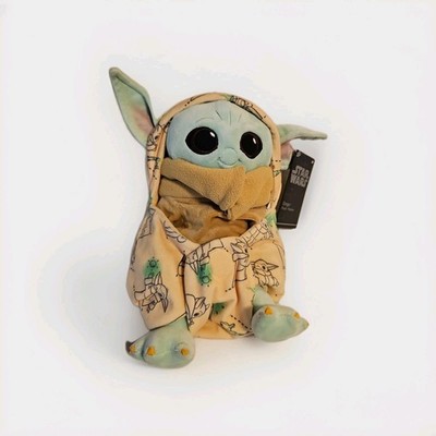 Star Wars Grogu Mandalorian Stuffed Plush Removable Blanket Baby Yoda