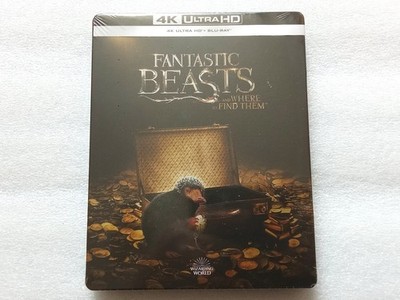 Phantastische Tierwesen und wo sie zu finden si    Steelbook - 4K Ultra HD   Neu