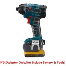 Adapter for DEWALT 20Volt MAX XR Battery To Power for Bosch 18V Cordless Tools