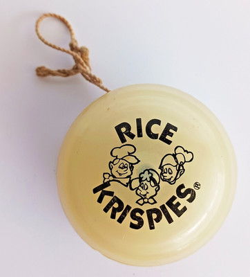 Glow In The Dark  Duncan Rice Krispies Yo-Yo  Imperial Model Cereal Premium 2.25
