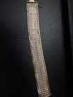 HEAVY 57.9g Vintage Milor Italy 925 Sterling Silver Two-Tone Riccio Chevron Mesh — photo 2