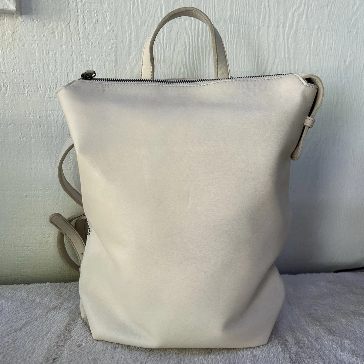 canvas and leather backpack usa Green Canvas and Brown Leather Backpack For College