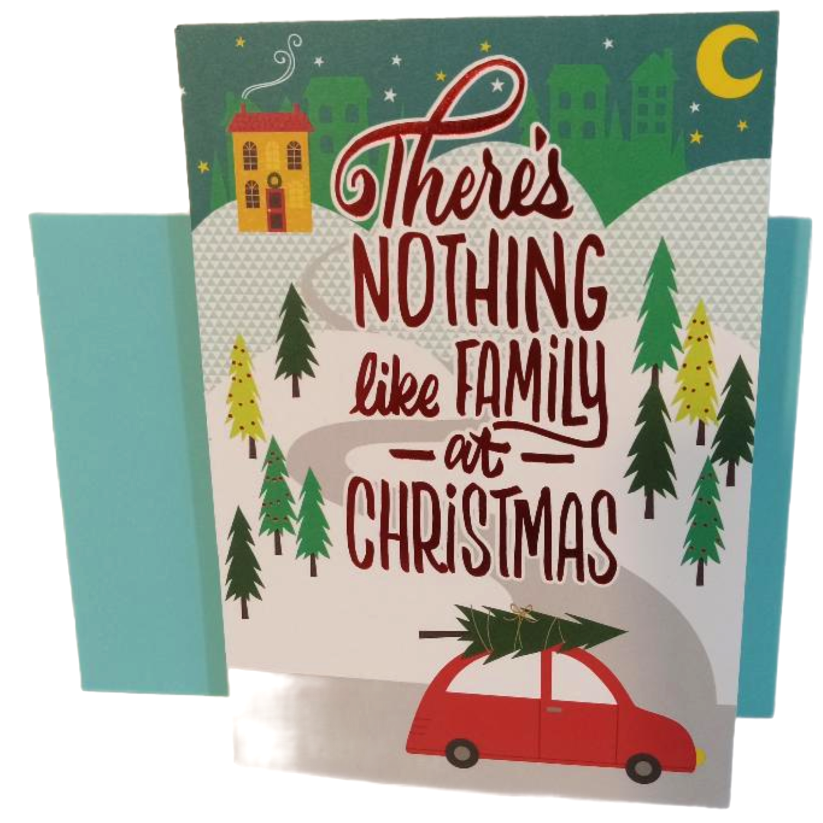 Hallmark Greeting Video Card Multicolor There's Nothing Like Family At Christmas