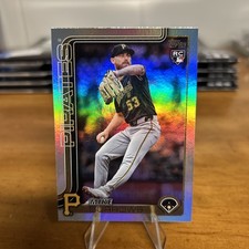 2025 Topps Series 2 MIKE BURROWS Rainbow Foil #615 Rookie Pirates
