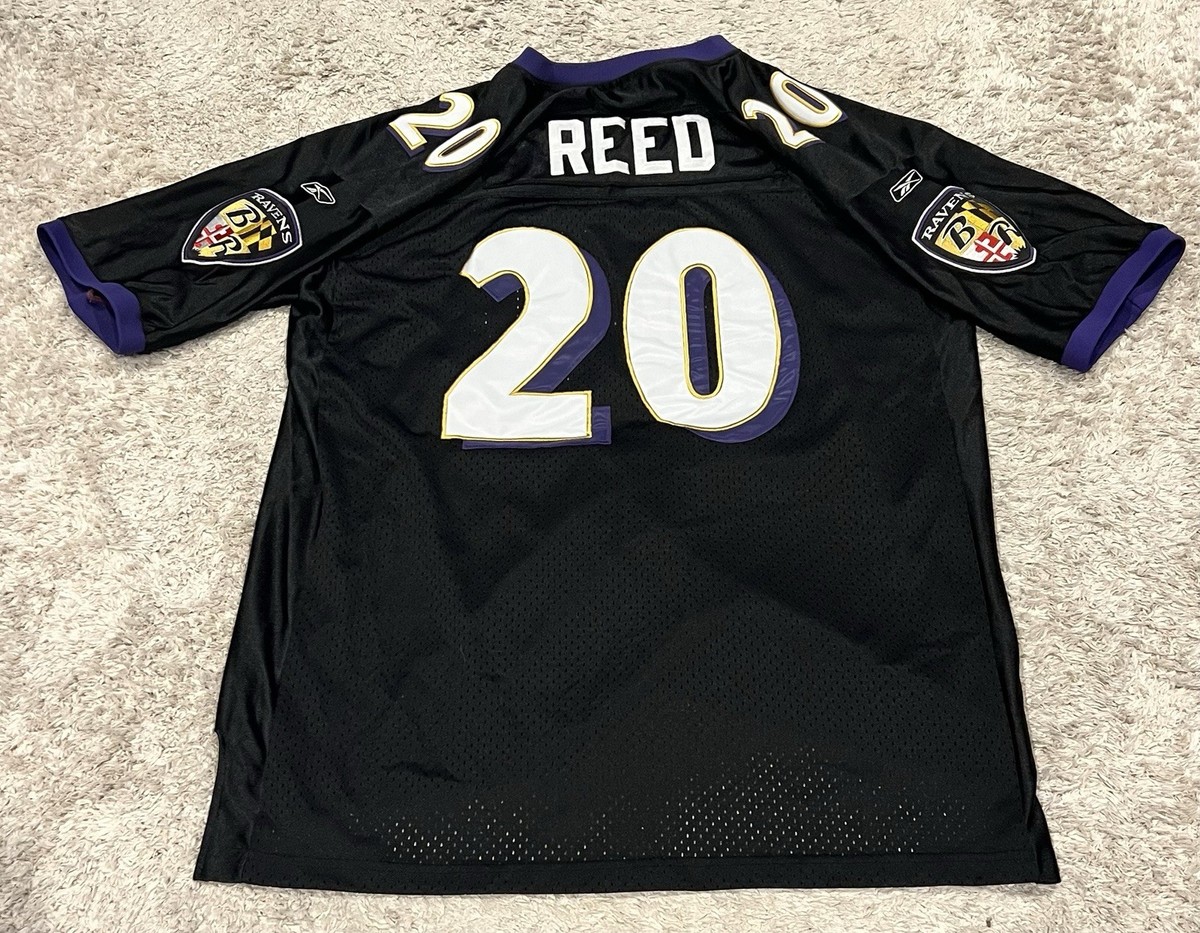 Vintage Baltimore Ravens Ed Reed Stitched Jersey