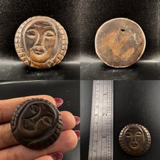 Ancients Old Beautiful Egyptian Natural Stone A Head Bead