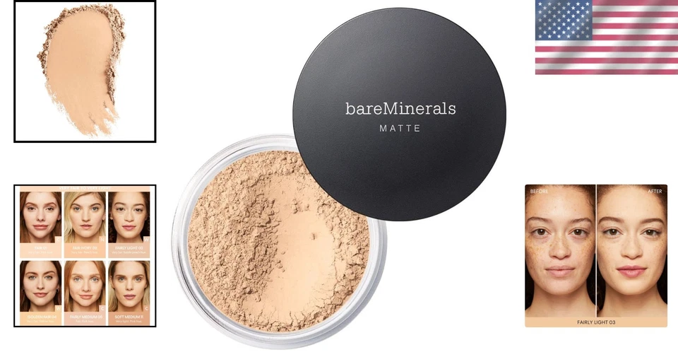 Loose Powder Foundation, Talc-Free Mineral Powder - Image 2 of 4