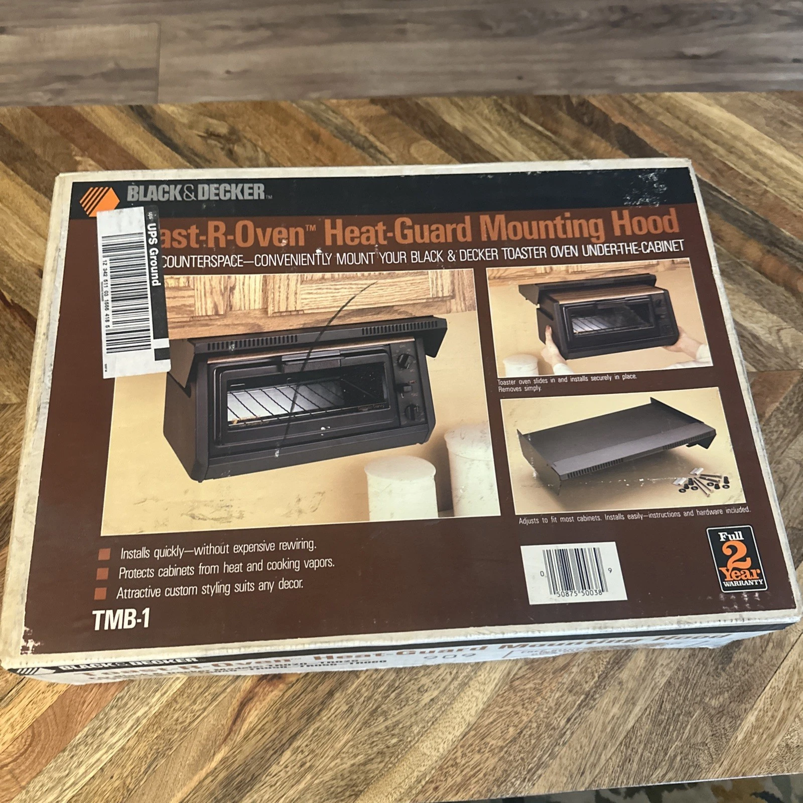 Vntg Black And Decker Heat Guard Mounting Hood Tmb 1 Toast R Oven New In Box
Opens in a new window o