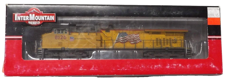 HO InterMountain 49741S-07 Union Pacific UP 8126 C45AH Gevo DCC/Sound Weathered - Image 2 of 4