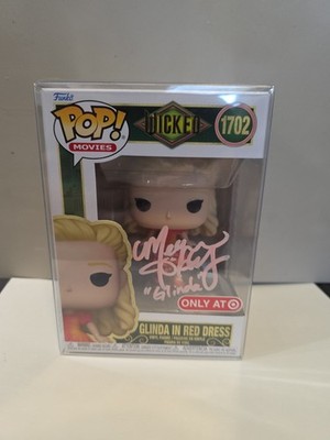 Signed Megan Hilty Funko PopWicked -Glinda in Red Dress - Target (Exclusive)1702