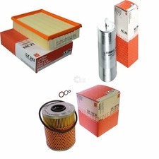 Mahle / Knecht Filtro Carburante Kl 35 Filtro Aria Lx 343 Filtro Olio Ox 187D