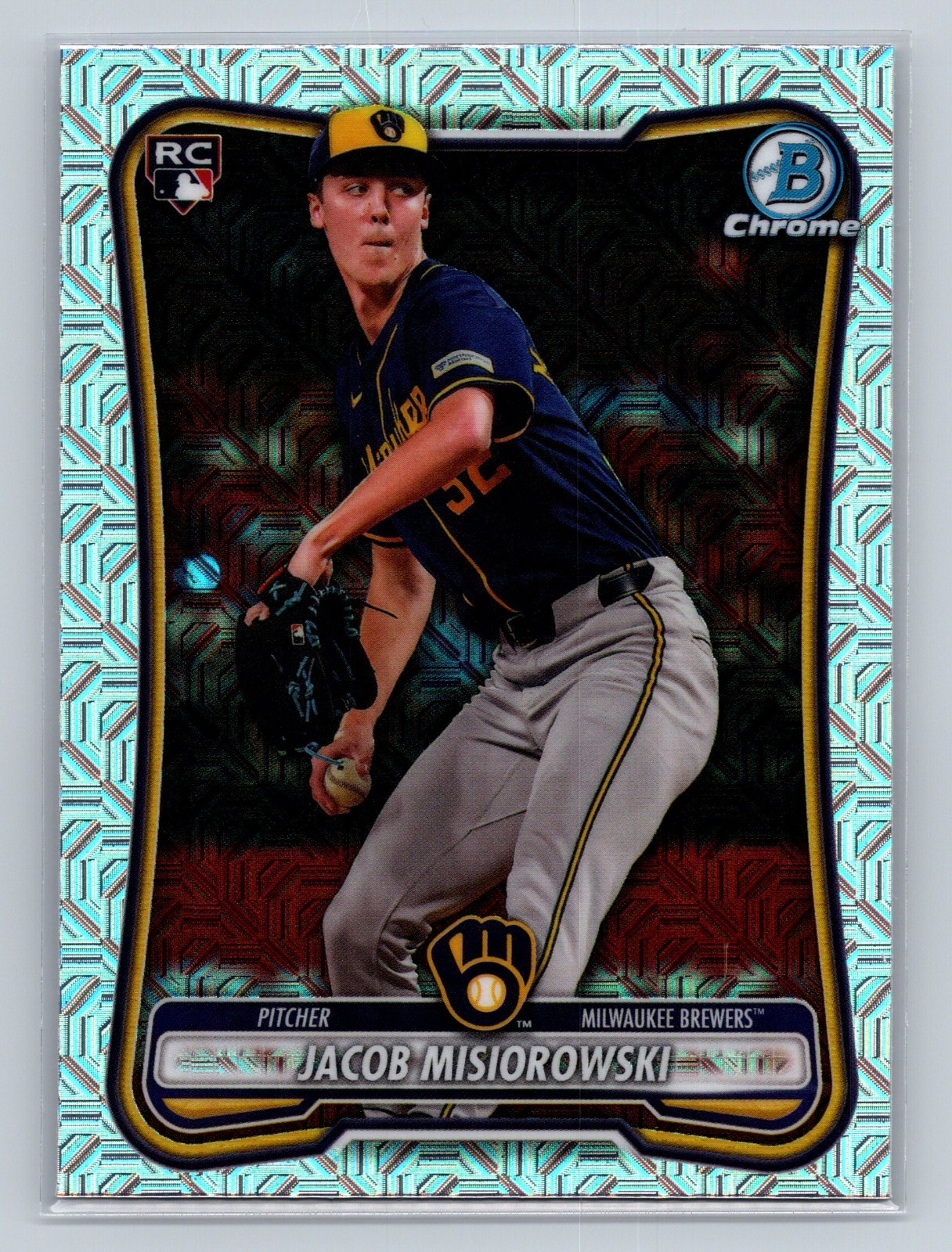 2026 Bowman  Chrome Jacob Misiorowski Mojo Refractor (RC) #35