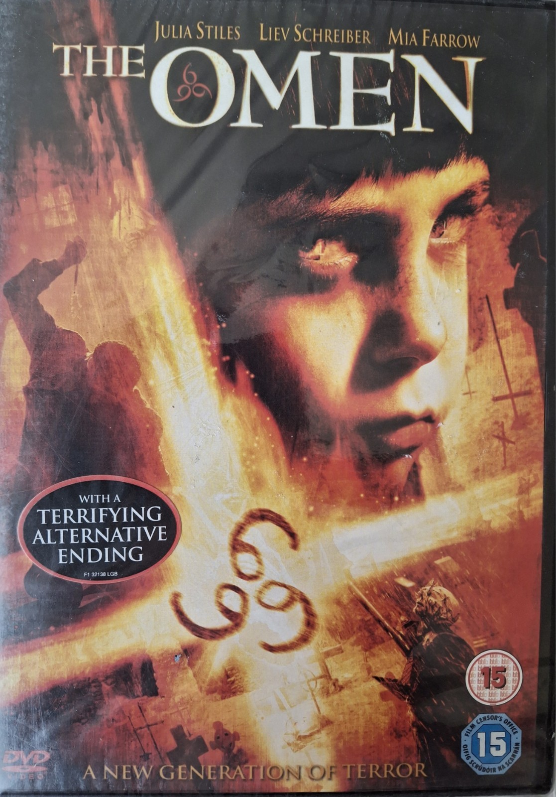 The Omen (2006) DVD Mia Farrow/Julia Stiles/Liev Schreiber Brand New Sealed
