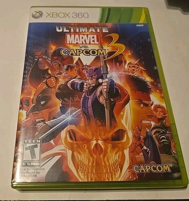 Ultimate Marvel vs. Capcom 3 (Microsoft Xbox 360, 2011) Tested / Works Great !!!
