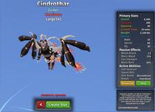 Cindrothar Species | Creatures of Sonaria | Roblox