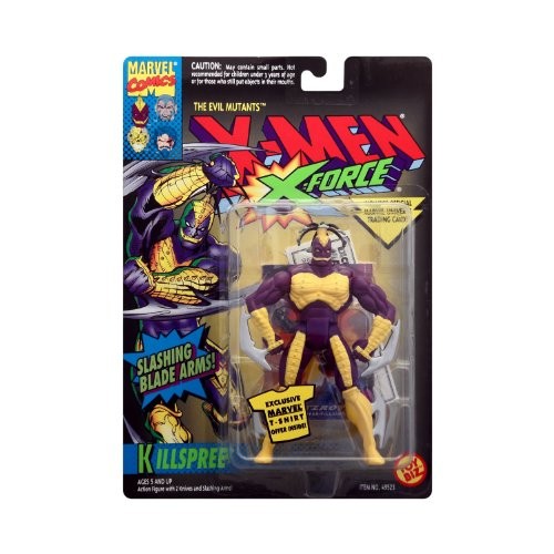 X-Men x Force Evil Mutants Killspree Slashing Blade Arms Action Figure Toy Biz