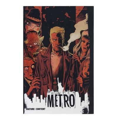 Metro - Brian Quinn Cullen Bunn Walt Flanagan 2018 Kickstarter TPB Graphic Novel