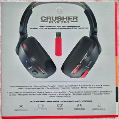 2025 Skullcandy Crusher PLYR 720 Wireless Gaming Headset - Brand