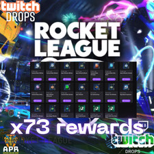  Rocket League [TW DROPS] TOTAL 73 ITEMS RLCS...