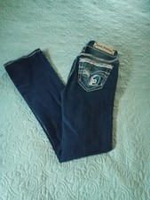 Rock Revival Women's Size 28 Zip Up Five Pocket Janet Bootcut Jeans