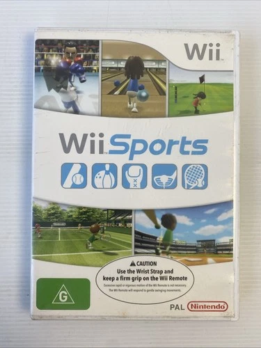 New ListingWii Sports (Nintendo Wii, 2006) Manual Included - Very Good Condition