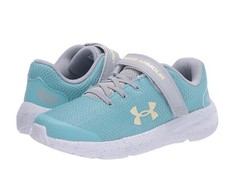 Under Armor Pursuit 2 AC Blue No Laces Kids Size 3Y