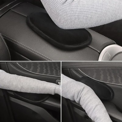 Car Knee Cushion Soft Plush Pad Interior Pillow Elbow Thigh Support Universal UK