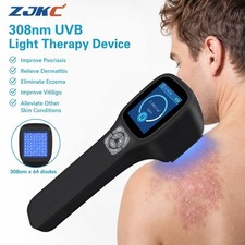 308nm Narrowband UVB 64 Diodes LCD Display Adjustable Light for Local Skin Care